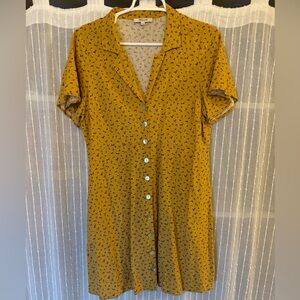Madewell Kacie Mini Shirtdress in bitsy bouquet size 12